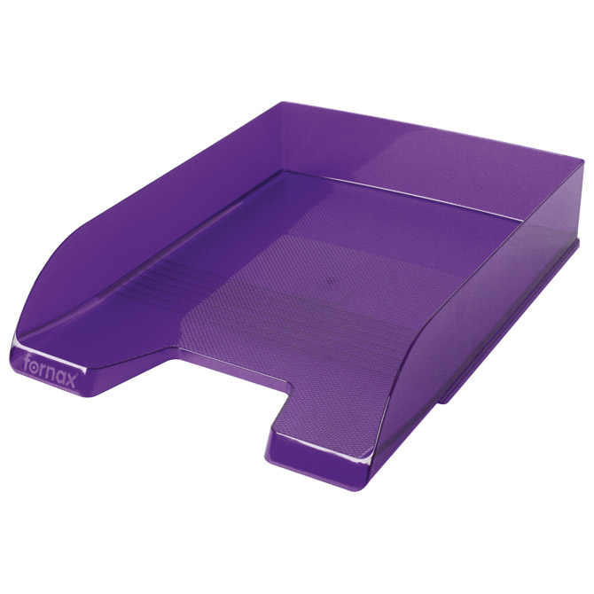 Ladica za spise Fornax prozirno ljubičasta