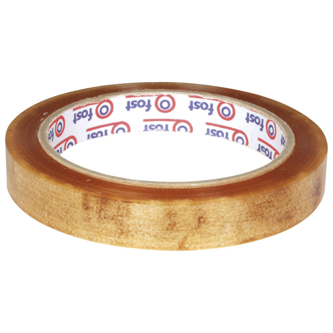 Traka ljepljiva 15 mm/66m solvent Fost 33010013 prozirna