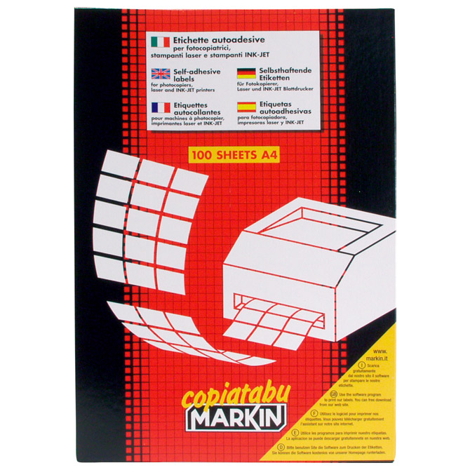 [000004784] Etikete ILK 210x297mm pk100L Markin 210C503