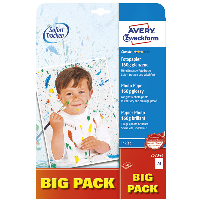 Papir Ink Jet foto premium sjajni 160g A4 pk60 Zweckform 2573-60!!