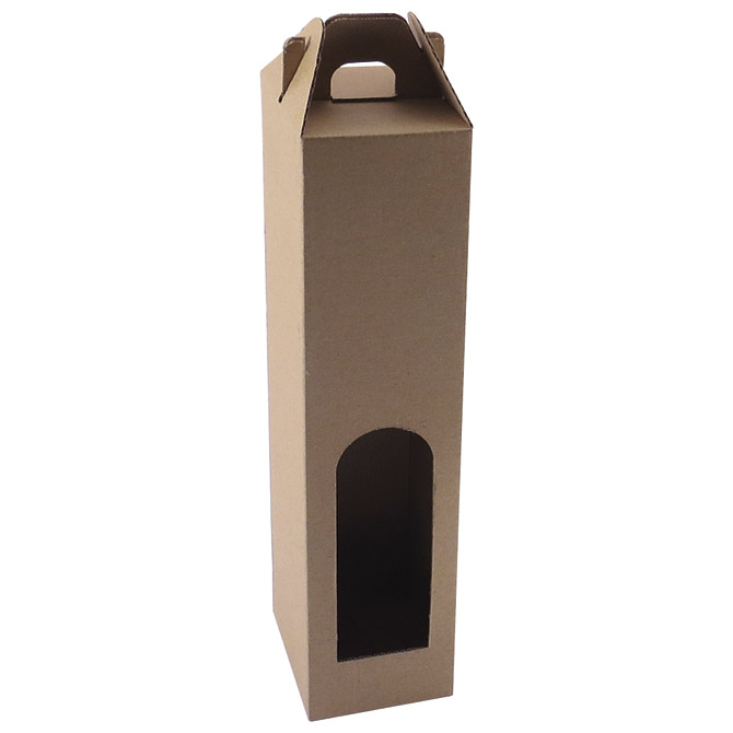 Kutija za boce 1/1 natron 8,7x36x8,7 pk20 smeđa