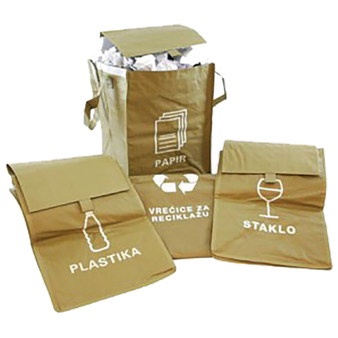 Vreća za razvrstavanje smeća eko 1/3!!