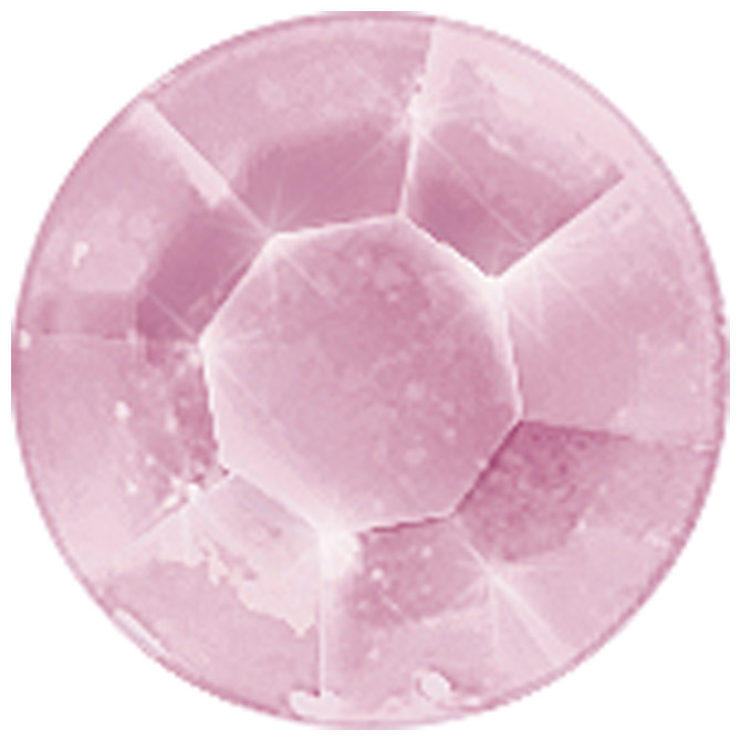 Naljepnice ukrasne Kristali Heyda 20-48833 48 roze blister!!