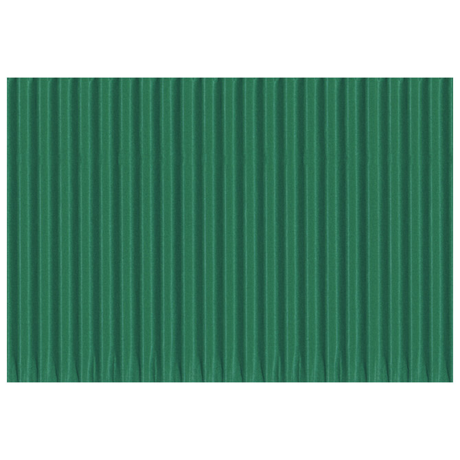 Papir ukrasni dvoslojni rebrasti B2 pk10 300g Heyda 20-47132 57 zeleni