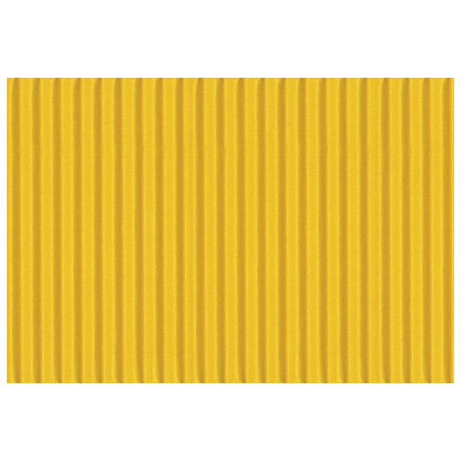 Papir ukrasni dvoslojni rebrasti B2 pk10 300g Heyda 20-47132 10 žuti