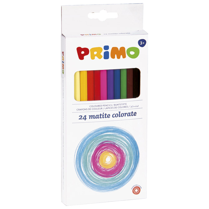 Boje drvene  24boje Primo 504MAT24E blister