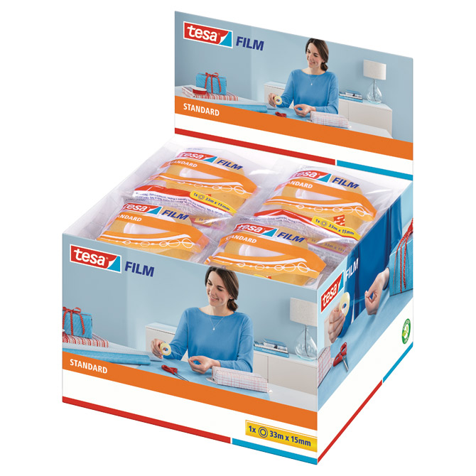 Traka ljepljiva 15mm/33m Tesafilm Tesa 57381 prozirna!!