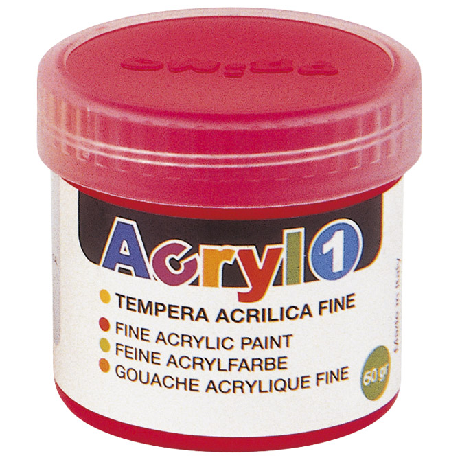 Boja tempera akrilna  60g CMP.403TA50310 tamno crvena!!
