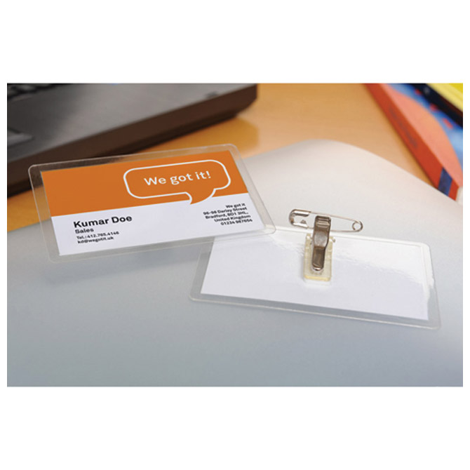 Etui za akreditaciju  90x56mm samoljepljive s magnetom pk25 3L.11155!!