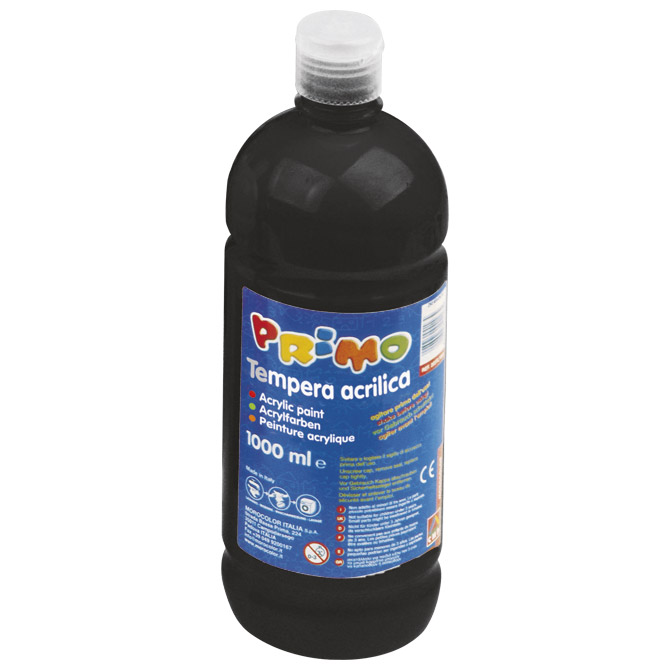 Boja tempera akrilna 1000ml CMP.404TA1000800 crna