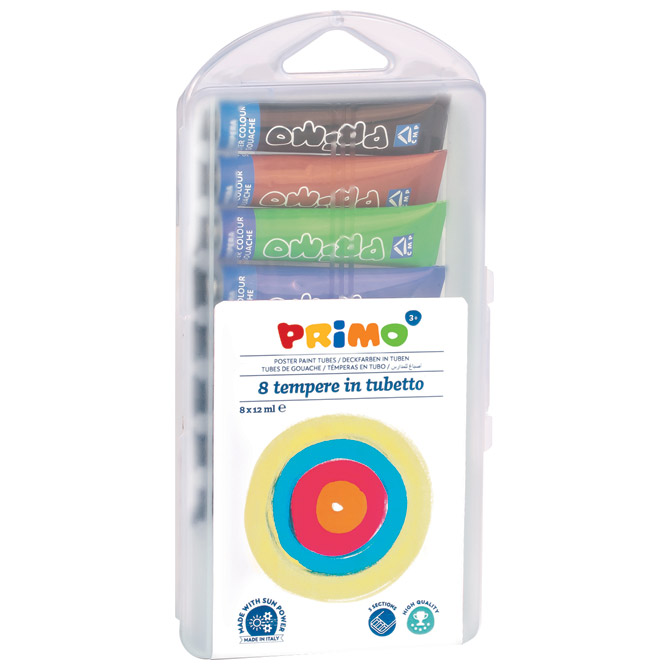 Boja tempera 12ml aluminijska tuba  8boja/poly CMP.441T8SP!!