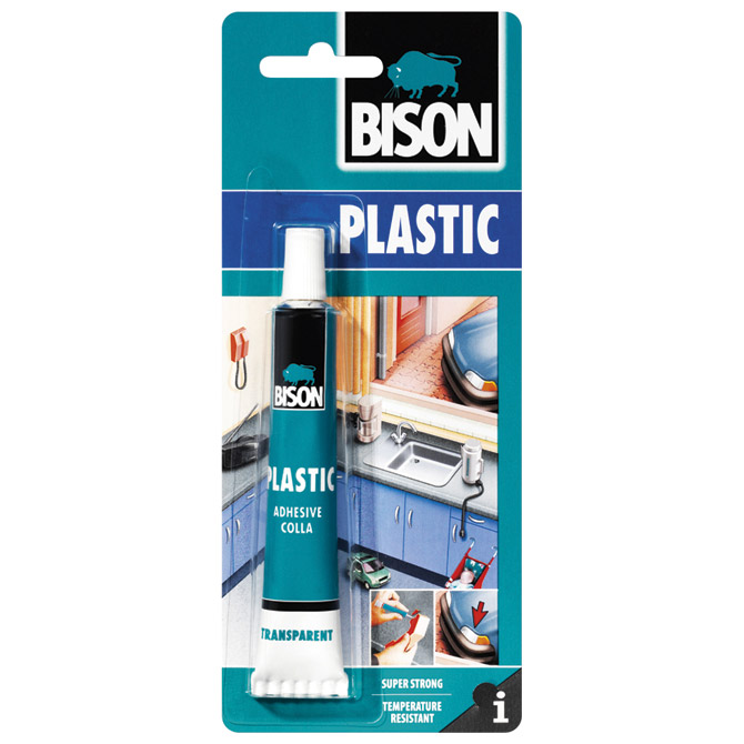 Ljepilo za plastiku 25 ml Bison prozirno blister