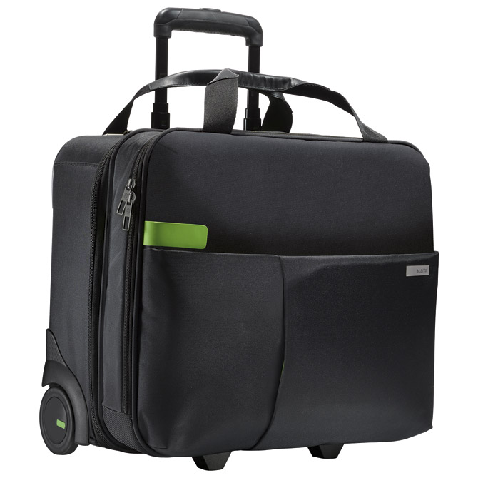 Torba za notebook s kotačićima Smart Traveller Leitz 605900-95 crna