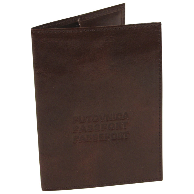 Etui za putovnicu Galko 39-0010-0943,0144,1542 smeđi