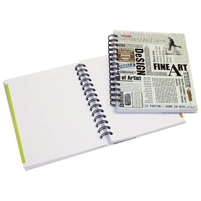 Blok kolegij A6 karo 100L mat+lak News Paper Marker 2-58!!