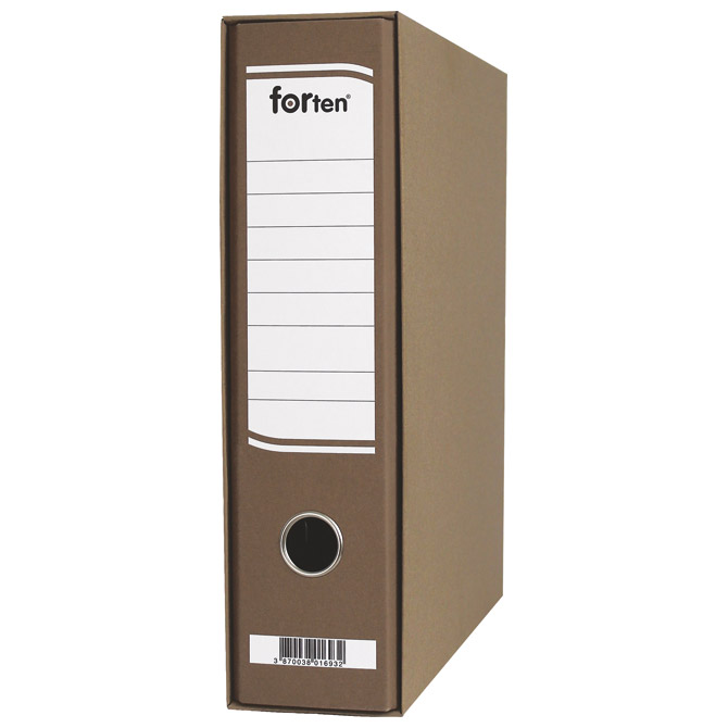 Registrator A4 široki u kutiji FORten 28446 smeđi!!