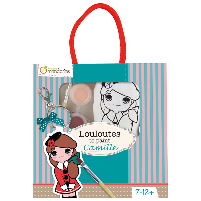 Privjesak za bojanje(djevojčice) u vrećici Avenue Mandarine Clairefontaine 42781O!!