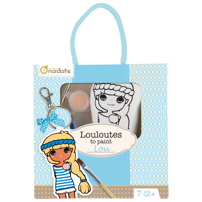 Privjesak za bojanje(djevojčice) u vrećici Avenue Mandarine Clairefontaine 42784O!!