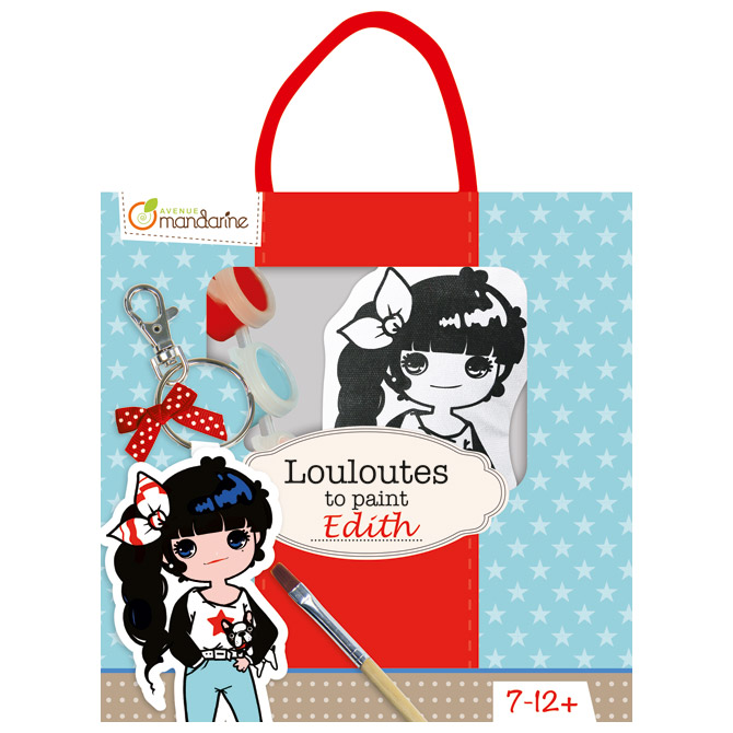 Privjesak za bojanje(djevojčice) u vrećici Avenue Mandarine Clairefontaine PP022O!!