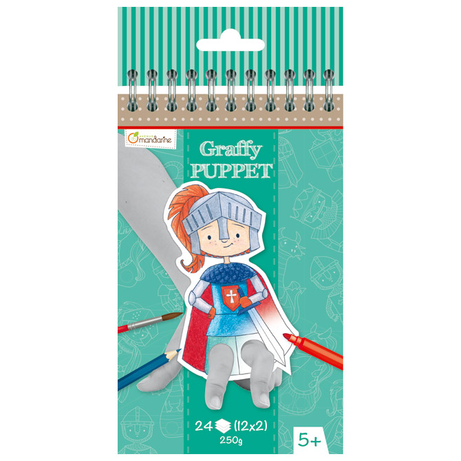 Lutkica za bojanje u bloku Avenue Mandarine Clairefontaine GY009O!!