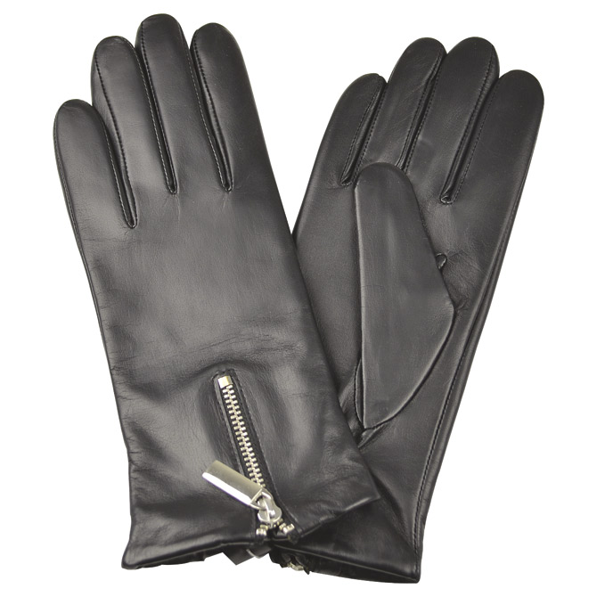 Rukavice kožne ženske Galko 71-0067-R01 crne L!! 