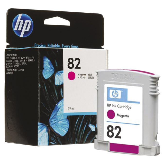 Ink Jet HP. no.82 C4912A original crveni!!