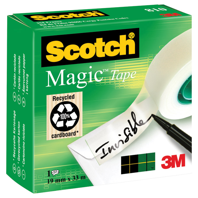 [000013880] Traka ljepljiva nevidljiva 19 mm/33m Scotch Magic-810 3M.