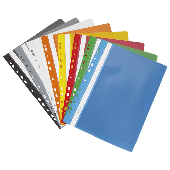 Fascikl mehanika euro pp A4 uložni Donau 1704001PL-13 sivi