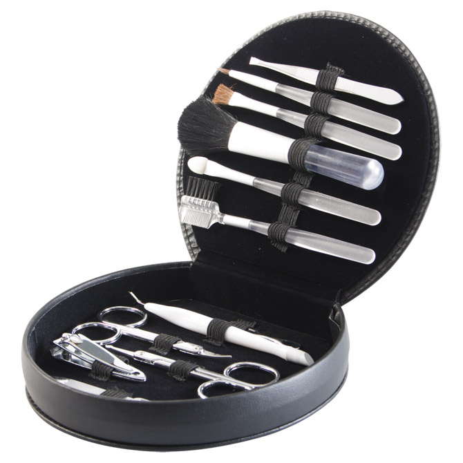 Set manikir 1/12 umjetna koža crni!!