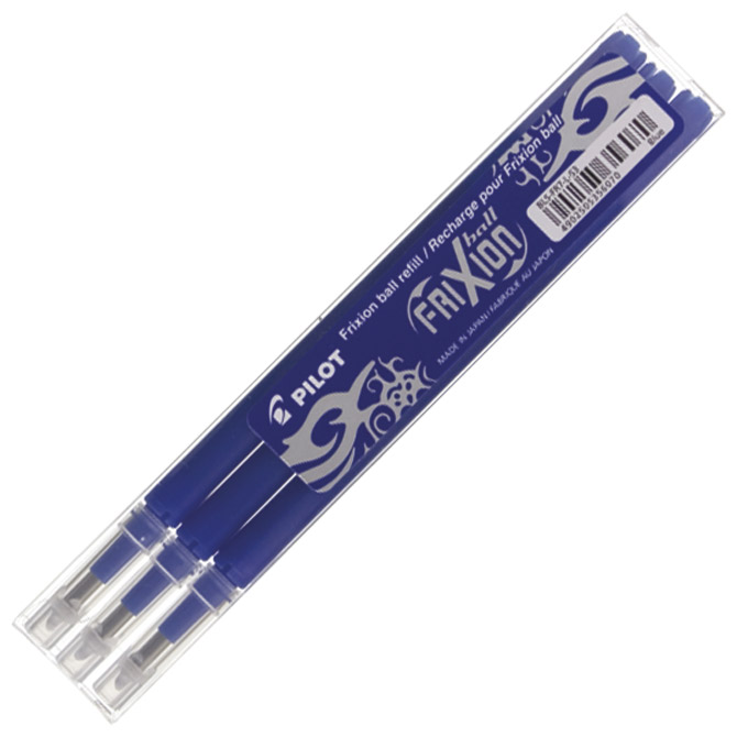 Uložak za roler 0,7 mm Frixion piši-briši pk3 Pilot BLS-FR7-L-S3 plavi