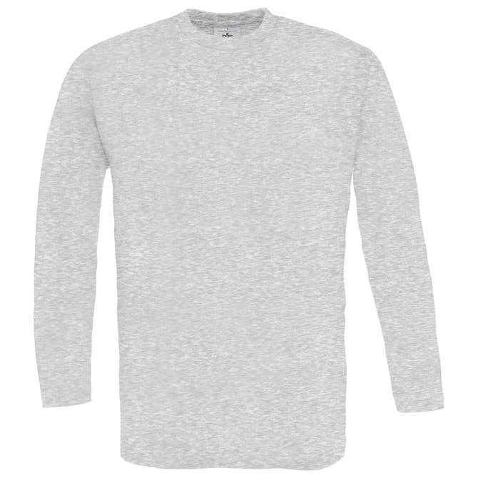 Majica dugi rukavi B&C Exact 150 LSL pepeljasto siva M!!