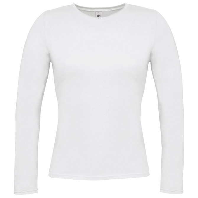 Majica dugi rukavi B&C Women-Only LSL bijela 2XL!!