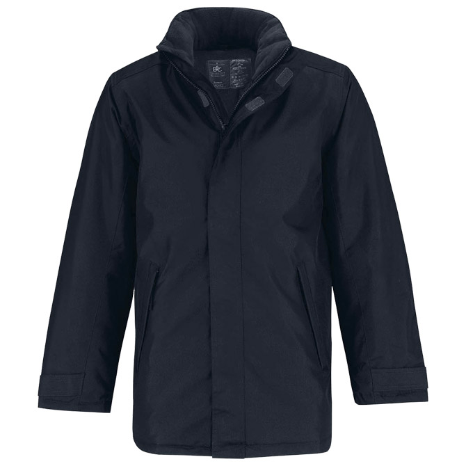 Jakna zip muška B&C Real+ tamno plava XL!!