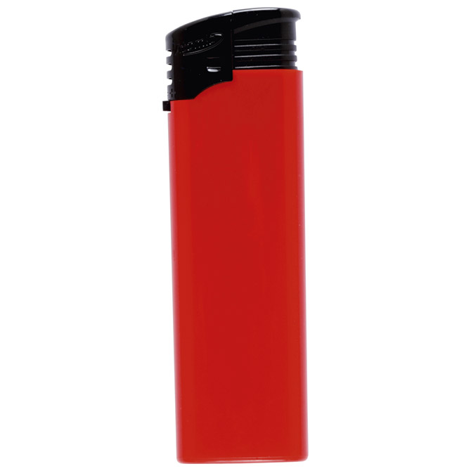 Upaljač elektronski sjajni Atomic CRF2 crveno/crni!!