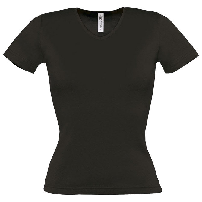Majica kratki rukavi B&C Watch/women 210g crna S!!