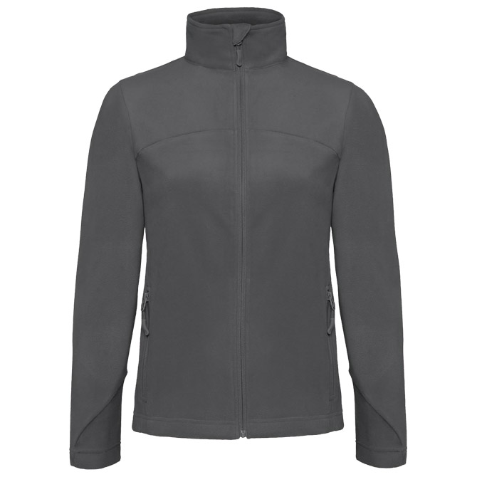 Jakna zip-microflis ženska B&C Coolstar 170g puna siva XS!!