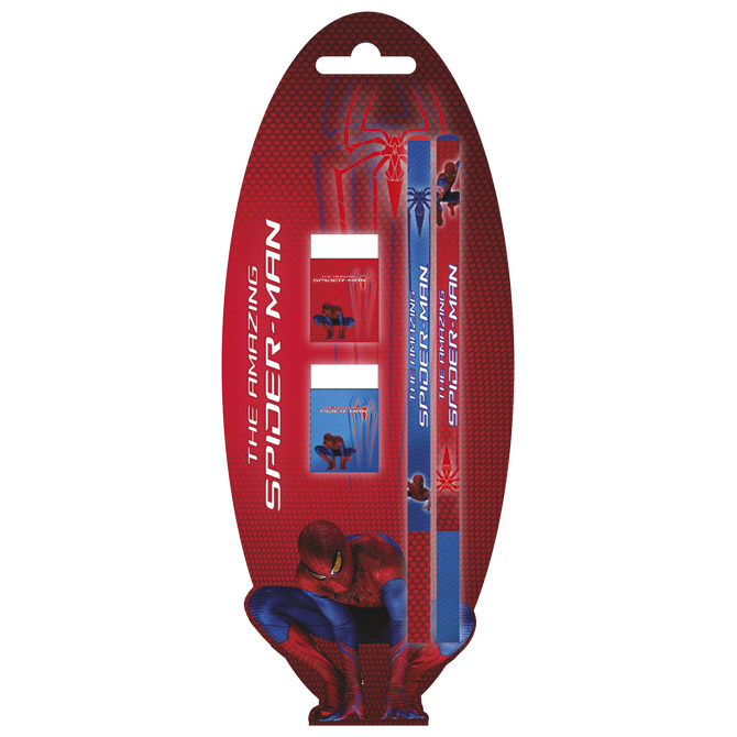 Set školski 1/4 Spiderman Target 24223 blister!!