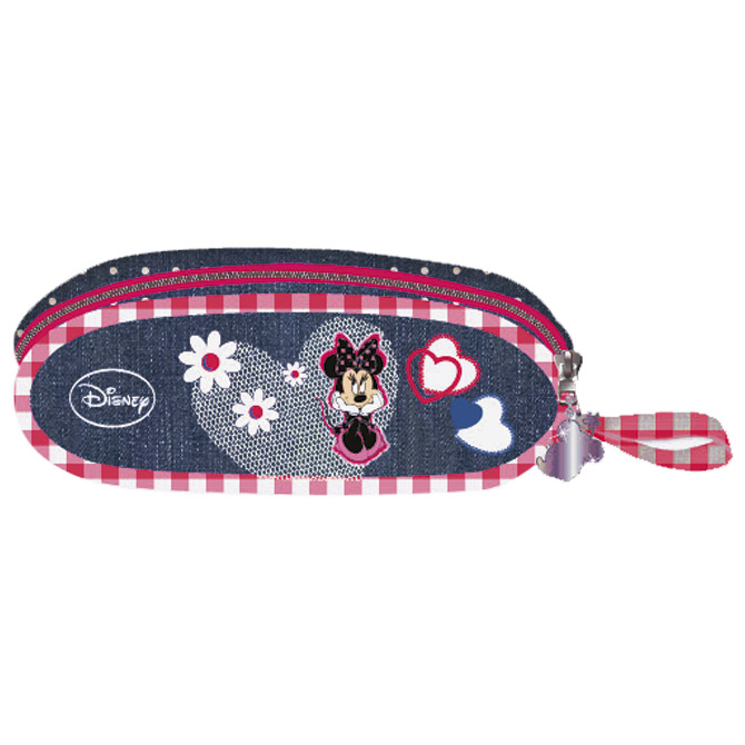 Pernica vrećica/ovalna 2zipa Minnie Target 01443 rozo-jeans!!