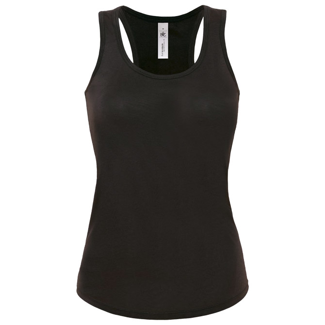 Majica bez rukava ženska B&C Patti Classic 120g crna XL