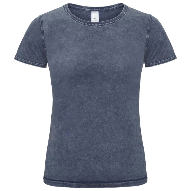 Majica kratki rukavi B&C DNM Editing/women plava S!!