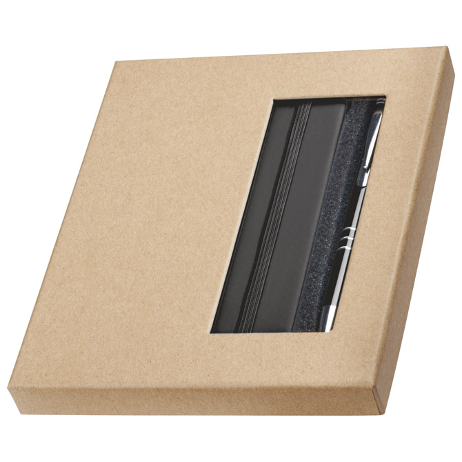 Notes  9x14cm+olovka kemijska u eko pakiranju crni!!