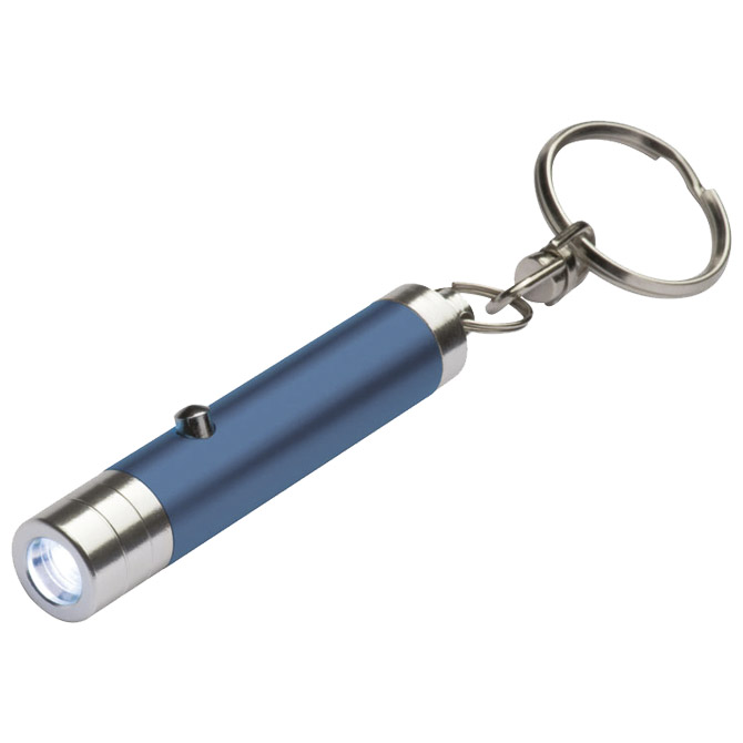 Svjetiljka ručna LED metalna s alkicom plava!!