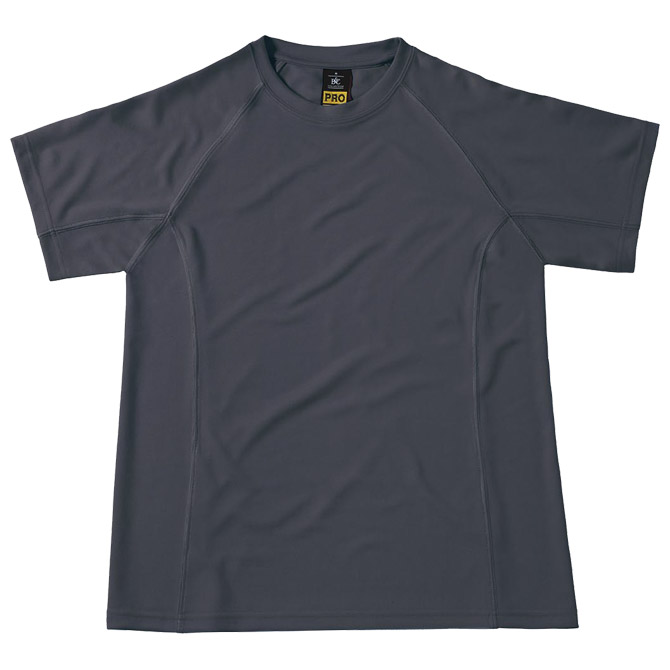 Majica kratki rukavi B&C Coolpower 160g tamno siva L!!