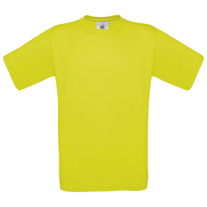 Majica kratki rukavi B&C Exact 190g neon žuta XL!!
