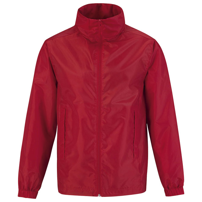 Jakna zip unisex B&C ID.601 crvena L!!