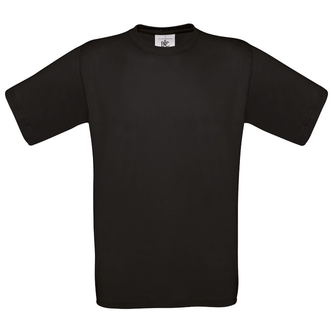 Majica kratki rukavi B&C Exact 150 crna 4XL!!