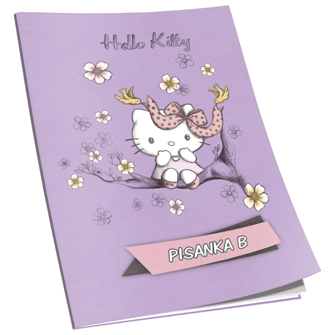 Obrazac školski pisanka "B" za 1razred Target 17850 Girl!!