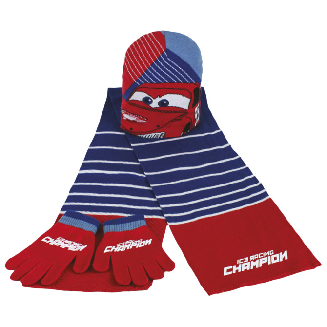 Šal+kapa+rukavice Cars Cerda 2200000453!!