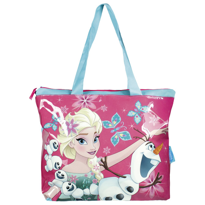 Torba za plažu 48x35x14 cm Frozen Cerda 2100000979 roza/tirkizna!!