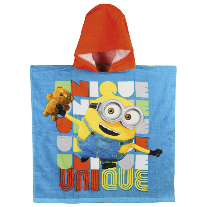 Ručnik pamučni s kapuljačom 60x120cm Minions Cerda 2200001100!!